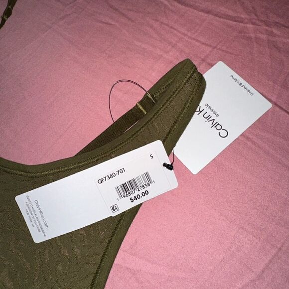 Three Calvin Klein Bralettes - Picture 2 of 4